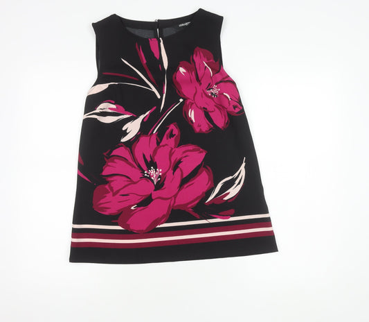 Womens UK Size 10 Debenhams Multicoloured Basic Tank