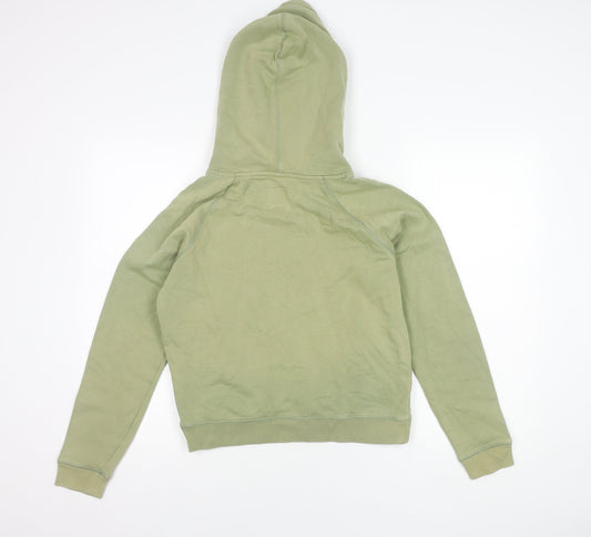 Womens UK Size 10 Jack Wills Green Pullover Hoodie