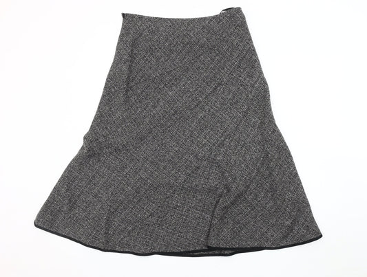 Per Una Women's Grey Skirt, Size 12, Tweed Style