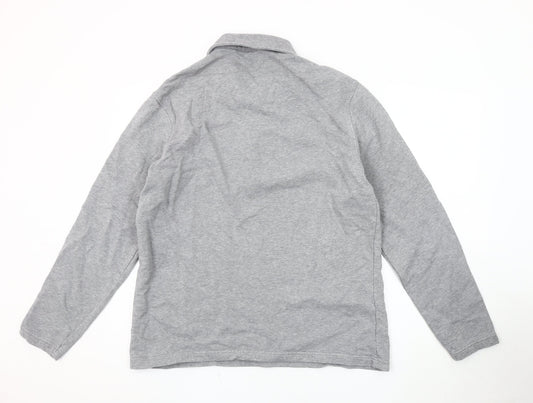 Mens UK Size XL Marks and Spencer Grey Full Zip