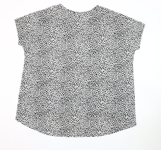 Apricot Women's Multicoloured Animal Print T-Shirt