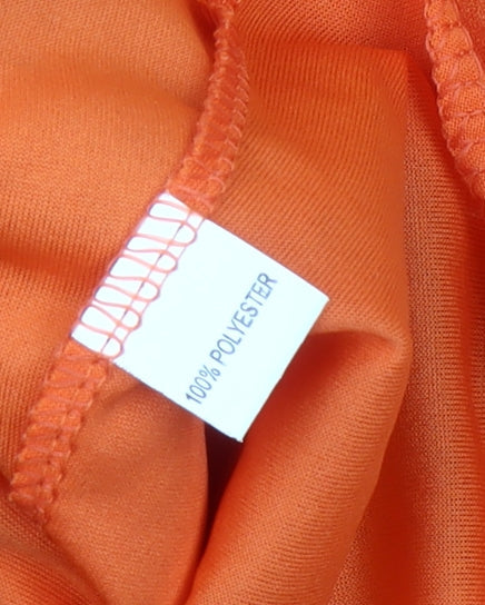Womens UK Size 12 New York Laundry Orange Basic Blouse