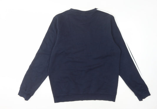 Adidas Men's Blue Pullover Sweatshirt M