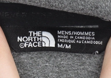 The North Face Men's Grey Short Sleeve Crew Neck T-Shirt
