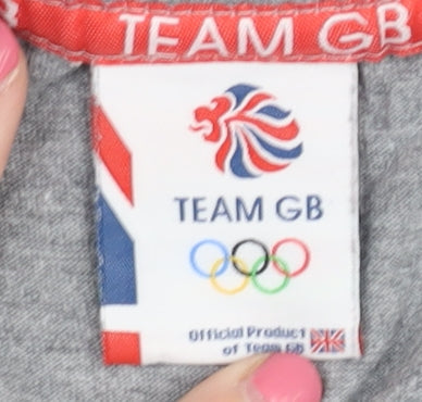Team GB Grey Sports T-Shirt for Men - S