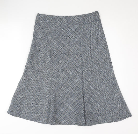 Honor Millburn Women's Grey Flare Skirt Size 12