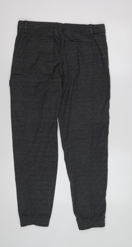 Adidas Men's Grey Jogger Trousers, Medium, Casual