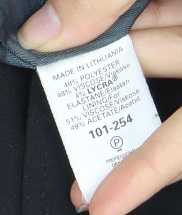 Next Women's Black Blazer Size 10 Two-Button Tailored