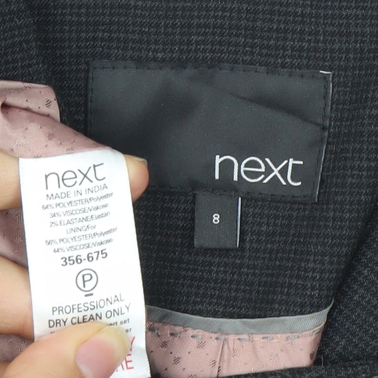 Next Women's Black Blazer, Size 8, Business Wear