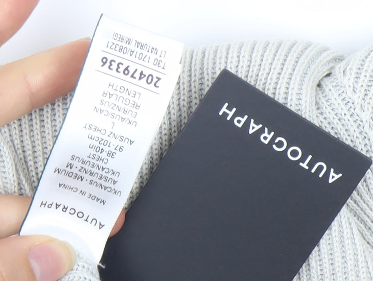 Marks and Spencer Men's Ivory Full Zip Knit Jumper