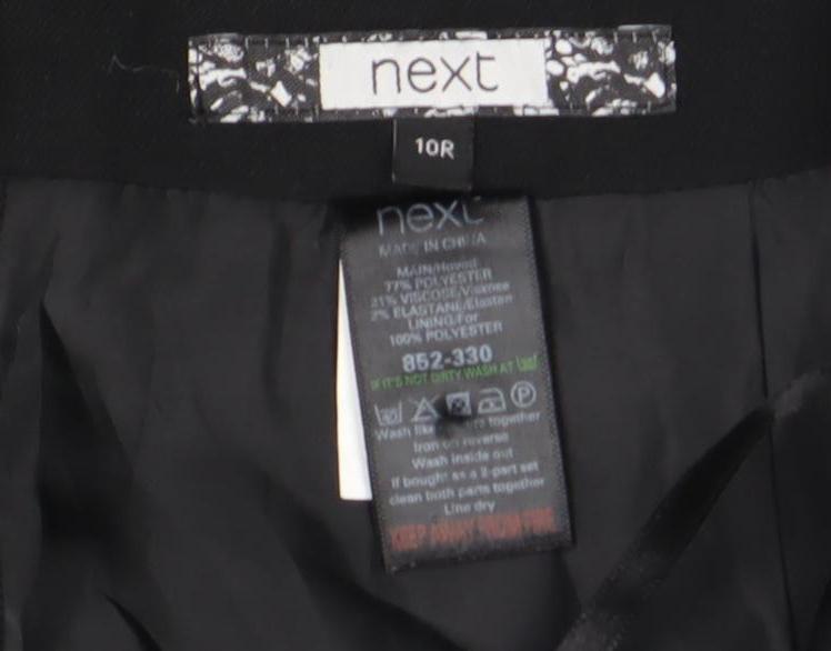 Next Women's Black Flare Skirt, Size 10, Excellent Condition