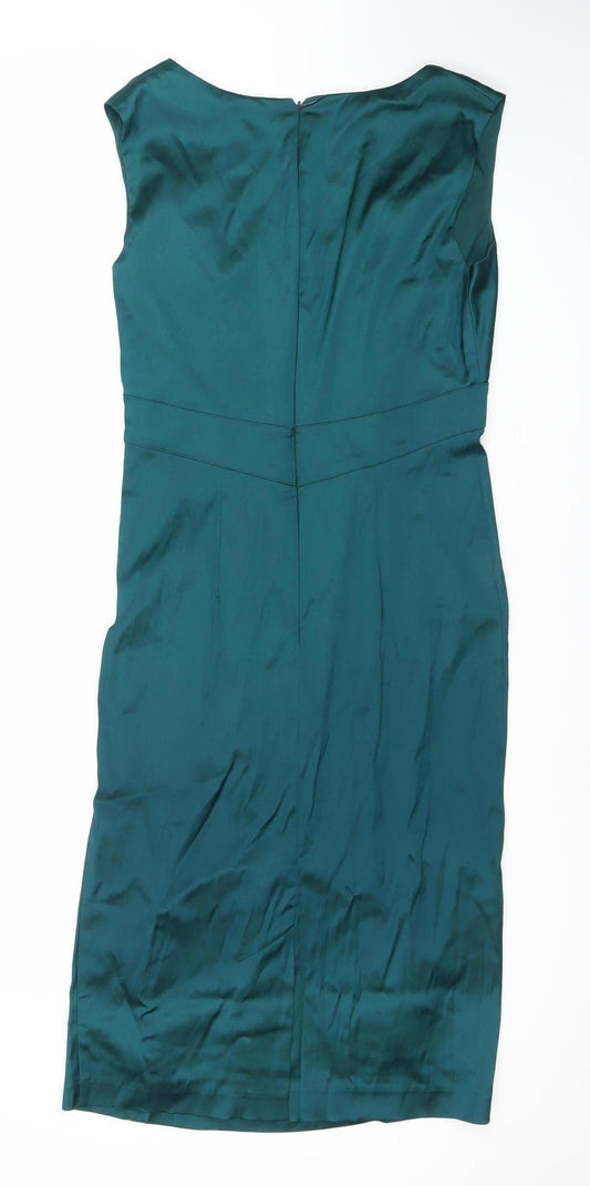 Marks and Spencer Women’s Green Sheath Dress Size 12