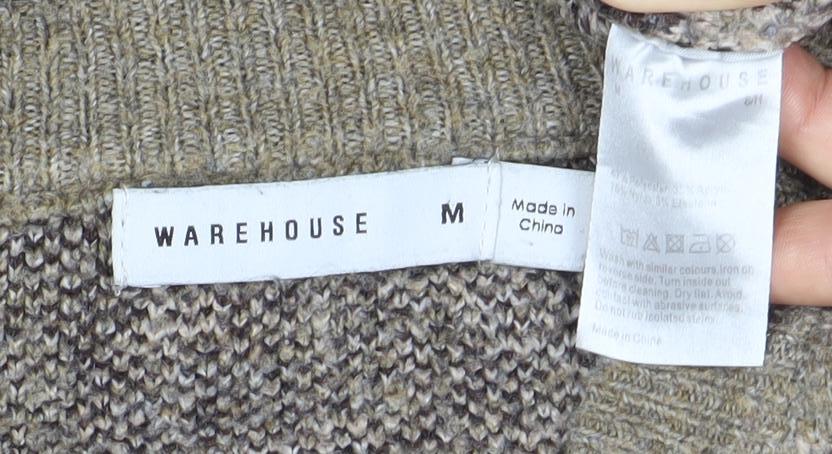 Womens UK Size M Warehouse Multicoloured Pullover Jumper