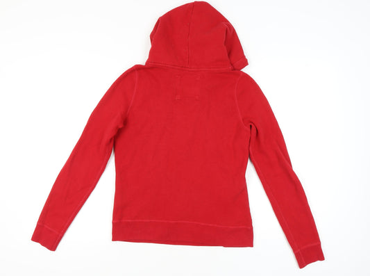 Abercrombie & Fitch Red Women's M Pullover Hoodie