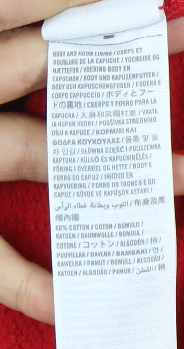 Abercrombie & Fitch Red Women's M Pullover Hoodie