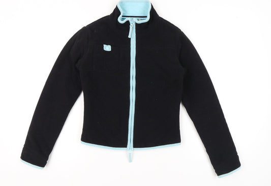 Womens UK Size S Fat Face Black Basic Jacket