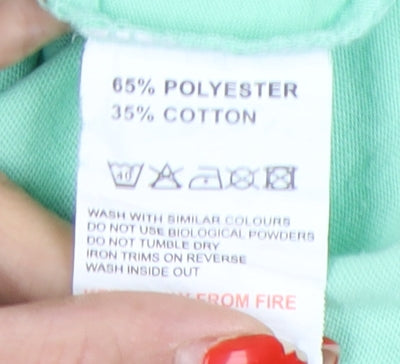 Slazenger Men's Green Short Sleeve T-Shirt L