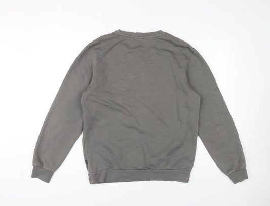 Mens UK Size S PUMA Grey Pullover Sweatshirt