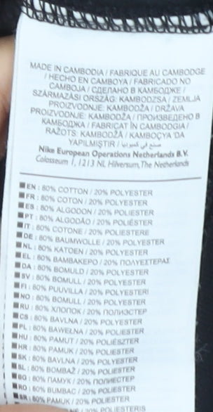 Nike Women's Black M Pullover Sweatshirt Hoodie