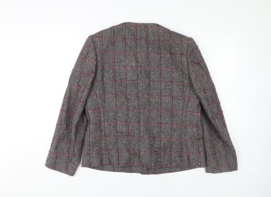 Womens UK Size 14 Eastex Grey Basic Jacket