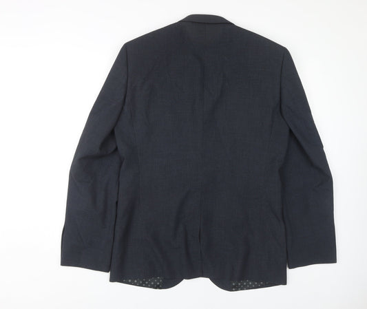 Mens UK Size 40 NEXT Regular Blue Suit Jacket