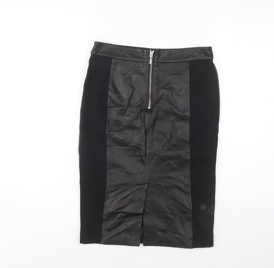 Marks and Spencer Women’s Black Midi Pencil Skirt