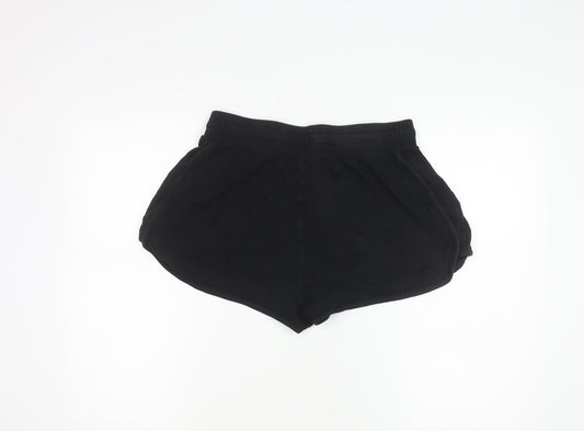 Everlast Women's Black Cotton Shorts Size 14