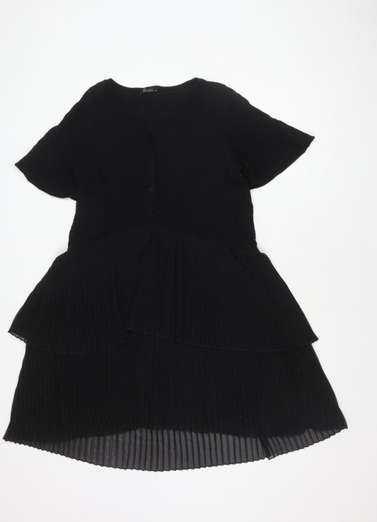 LCW Vision Women's Black Dress Size M