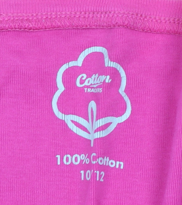 Cotton Traders Pink Women's T-Shirt Size 10/12