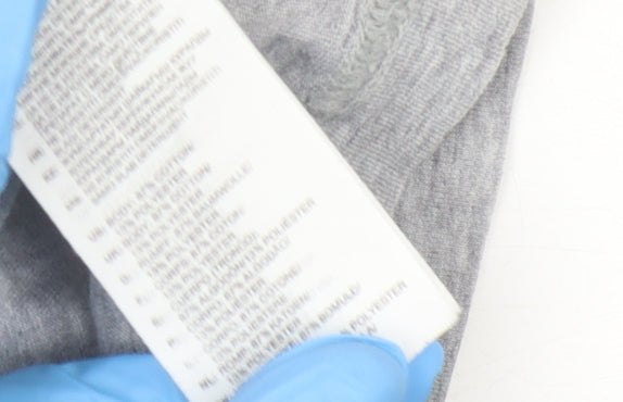 Adidas Men's Grey S Crew Neck T-Shirt