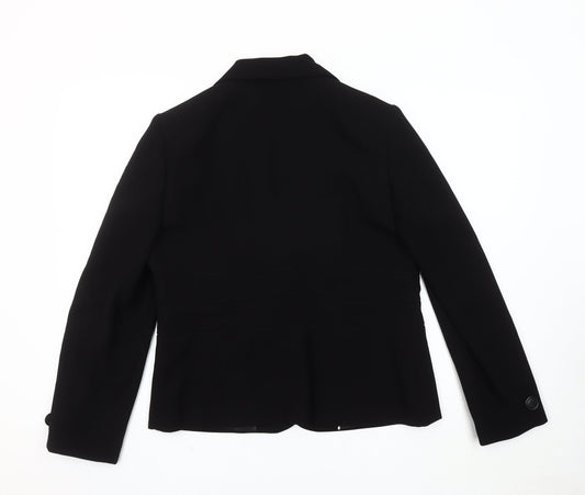 Marks & Spencer Women's Black Suit Jacket Size 16