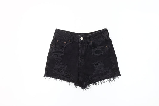Womens UK Size 6 Topshop Relaxed Fit Mom Shorts