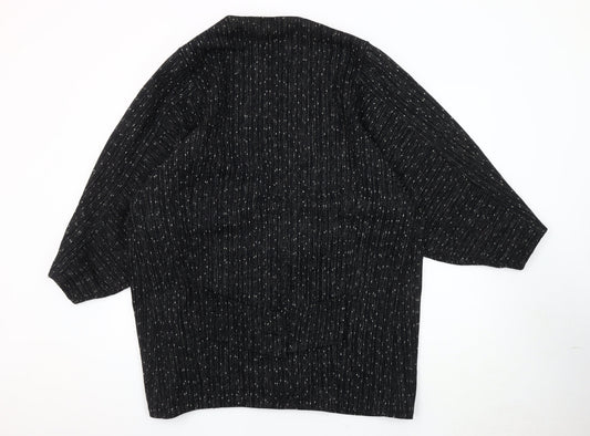 Womens UK Size 12 Topshop Black Basic Jacket