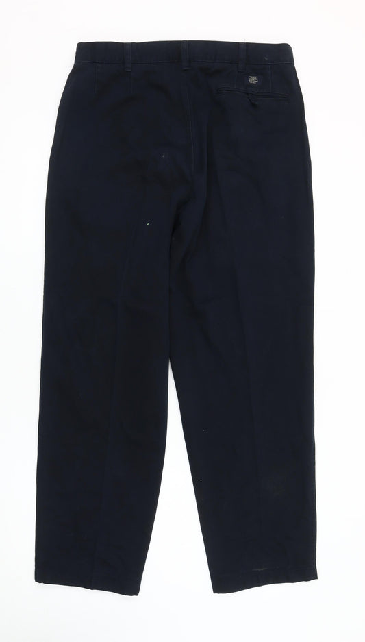 Mens UK Size 34 in BHS Chino Blue Trousers