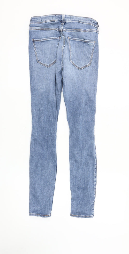 Hollister Men's Blue Cropped Slim Jeans, Size 5R