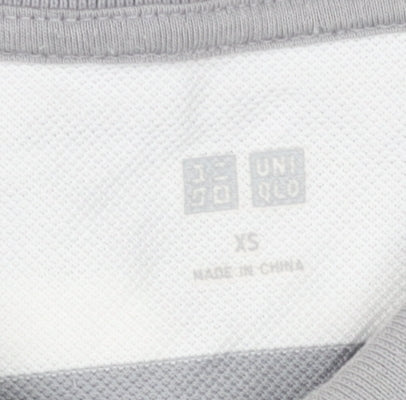 Uniqlo Men's XS Multicoloured Striped Polo