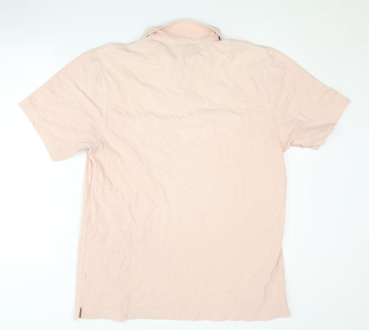 Fraser Men's Pink Polo Shirt L - Casual Short Sleeve