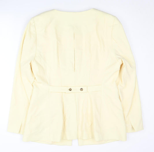Marks and Spencer Ivory Blazer Women Size 14