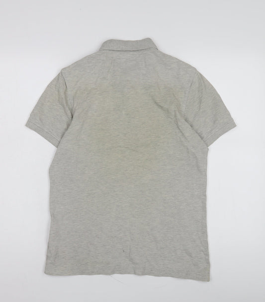 Baracuta Men's Grey Polo Shirt S Short Sleeve Classic