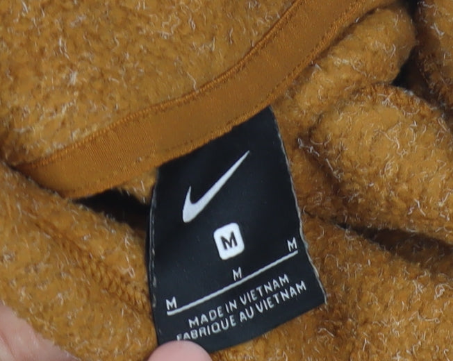 Nike Women's Brown Pullover Sweatshirt M - Raglan Sleeves