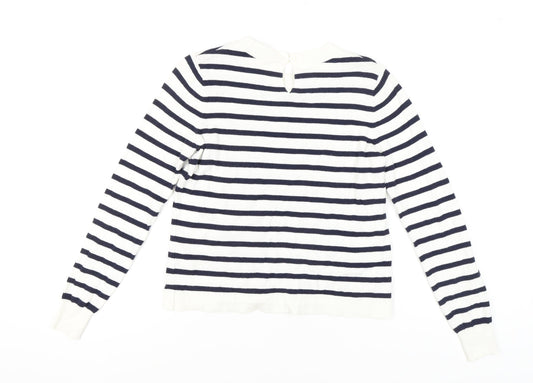 Womens UK Size S Oasis Multicoloured Pullover Jumper