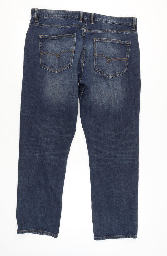 Next Men's Blue Straight Jeans Size 40 - New