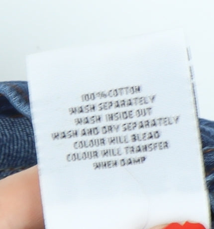 Euro Denim Men's Blue Straight Jeans