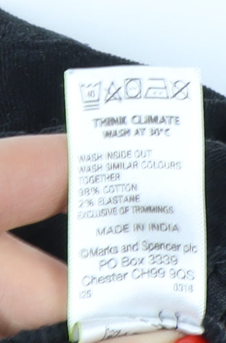 Marks and Spencer Women's Black Skirt Size 12