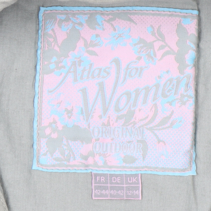 Atlas for Women Grey Embroidered Jacket Size 12