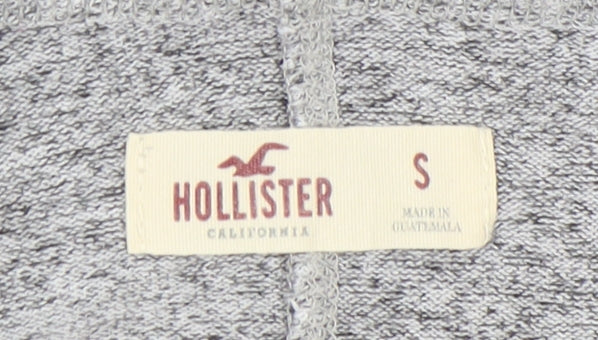Hollister Women's Grey Pullover Hoodie, Size S, Casual