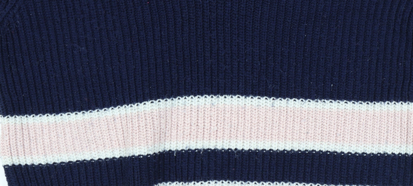Womens UK Size M Marks and Spencer Blue Pullover Jumper
