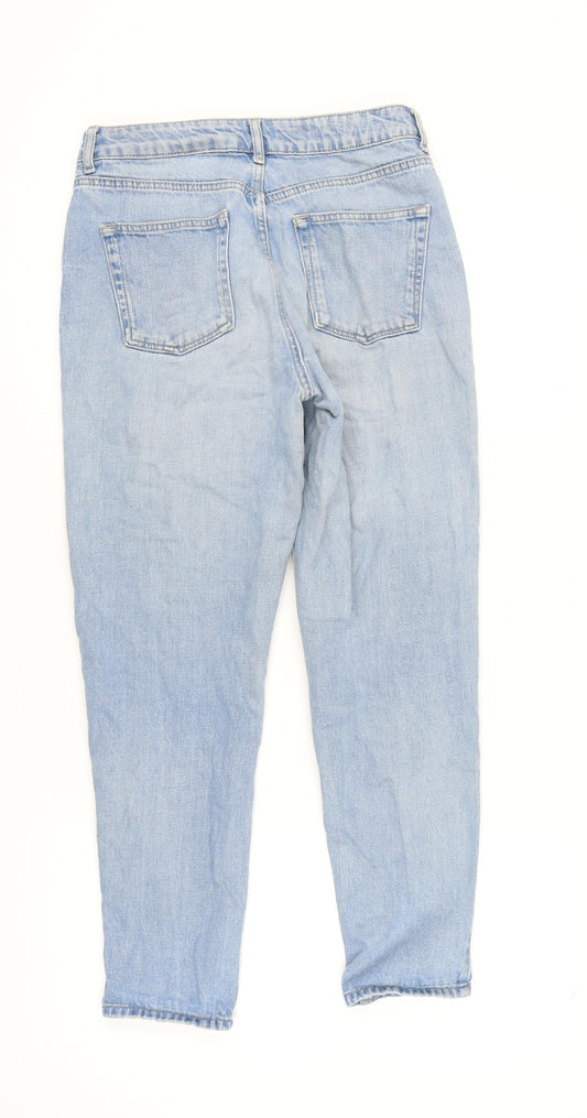 Topshop Women’s Blue Straight Jeans Size 10