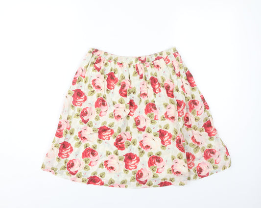 Cath Kidston Women's Floral A-Line Skirt XS