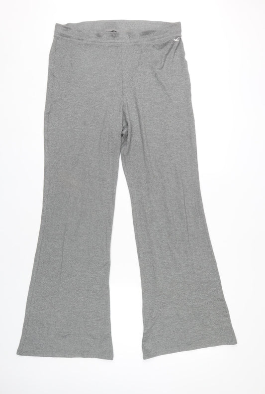Womens UK Size XL Hollister Regular Fit Grey Trousers